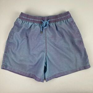 Switch Shorts Womens Medium Blue Drawstring Pockets